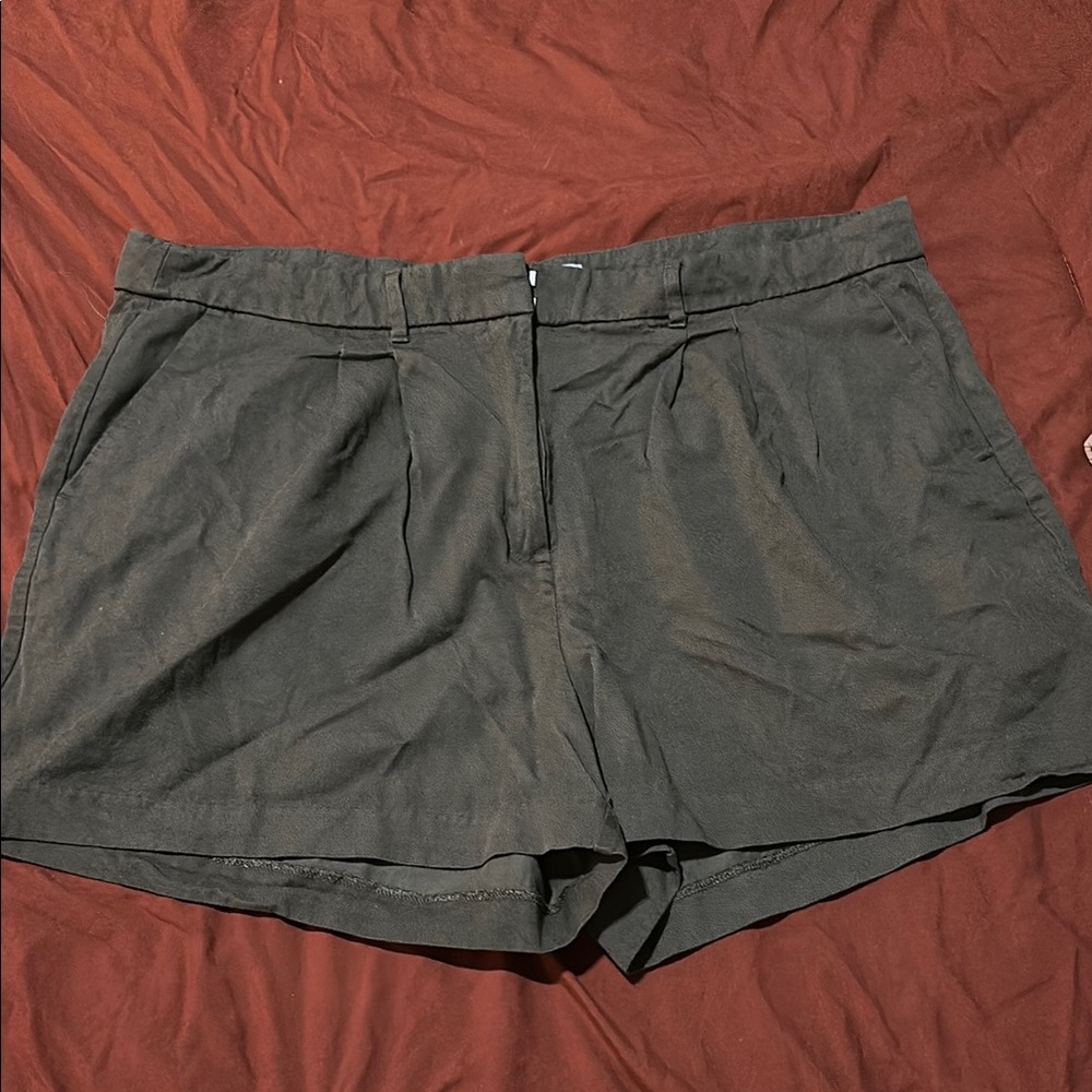 Women's XL Hunter Green Taylor High-Rise Shorts